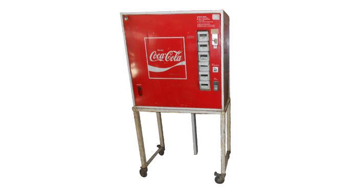 Ancien distributeur de Coca-Cola – Pièce vintage et objet de collection