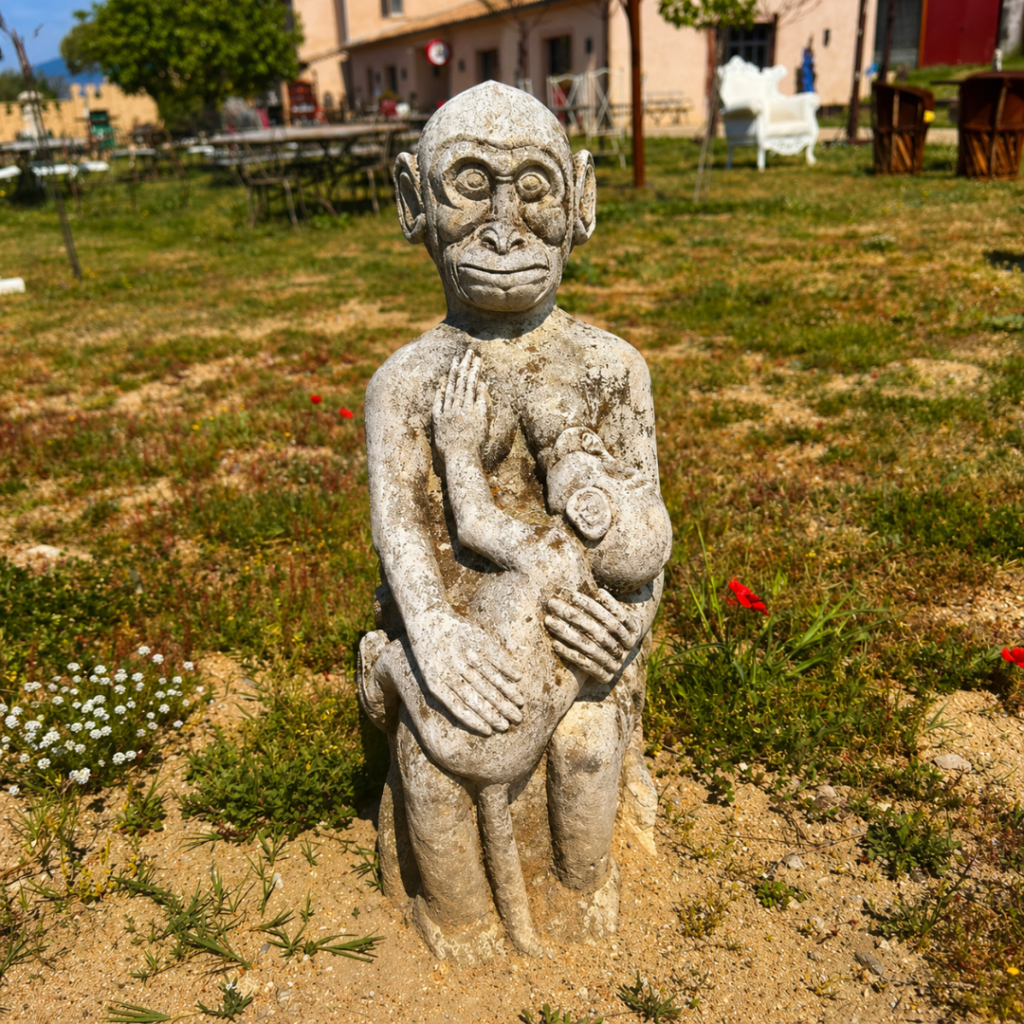 Statue totem en pierre de l'île de Sumba